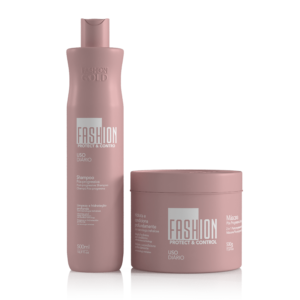 Shampoo + Máscara - Fashion Gold 500ml / 500g