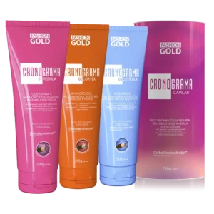 Kit Cronograma Capilar - Fashion Gold